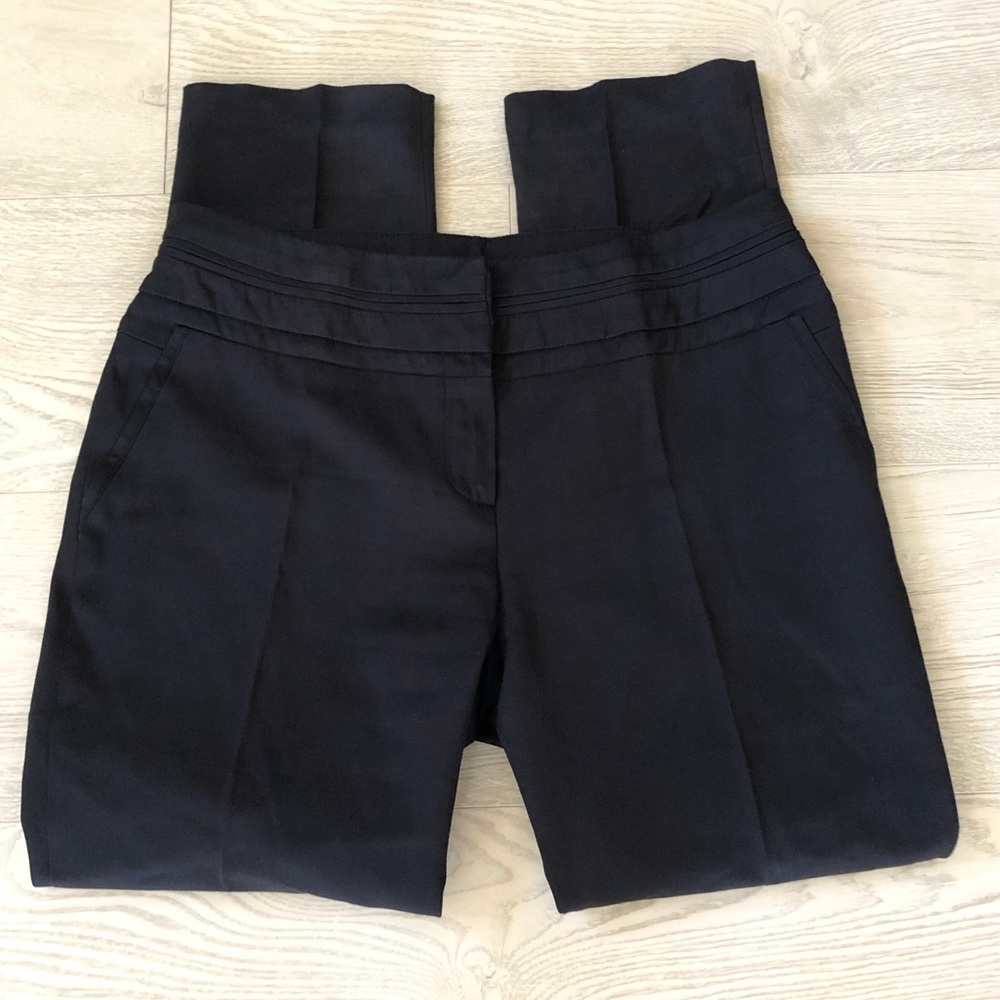 Monnari European Designer Petite Navy Dress Pants